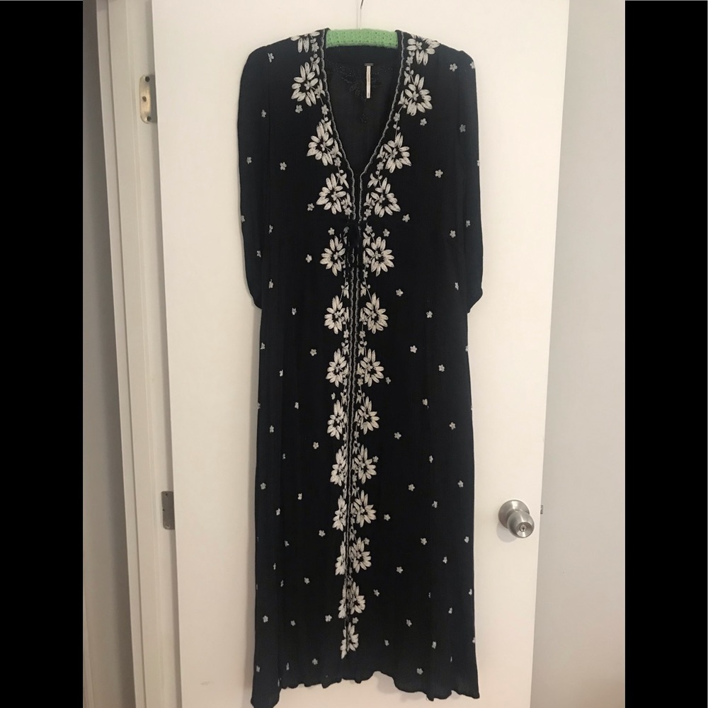 Free people embroidered dress